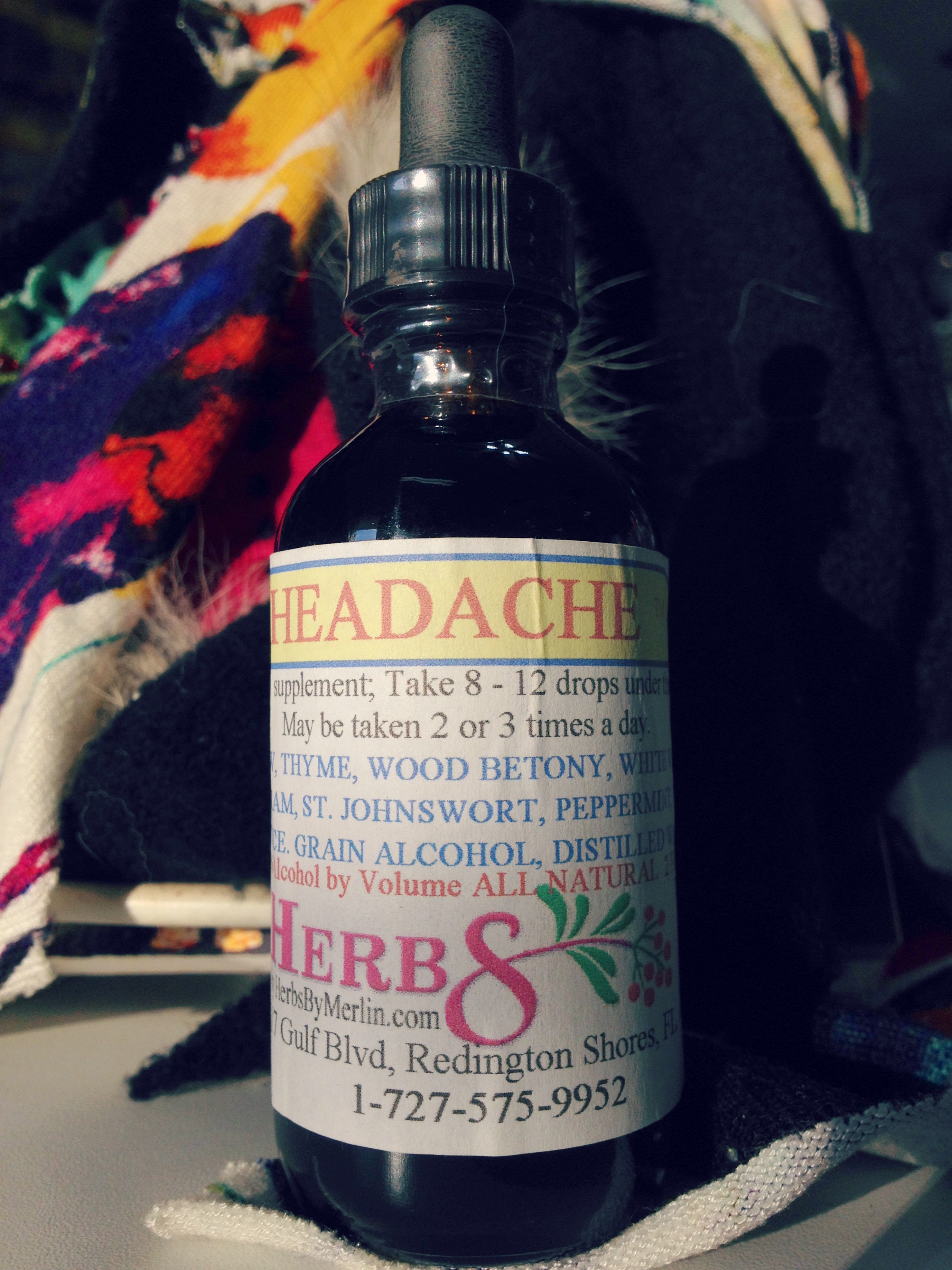 Headache Tincture